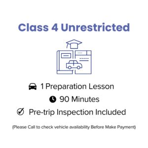 Class 4 Unrestricted
