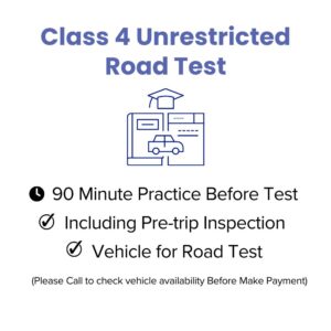 Class 4 Unrestricted Road Test