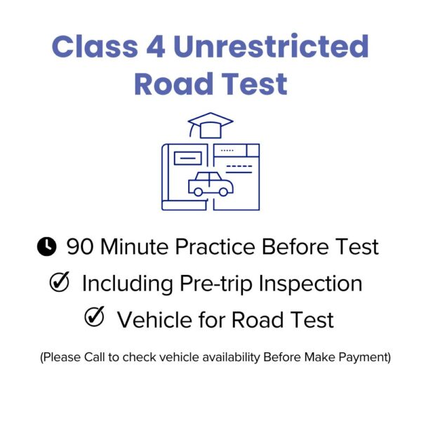 Class 4 Unrestricted Road Test